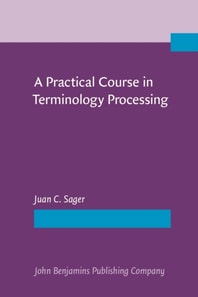 Practical Course in Terminology Processing
