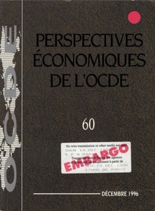 Perspectives economiques de l'OCDE, Volume 1996 Numero 2