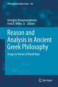 Reason and Analysis in Ancient Greek Philosophy