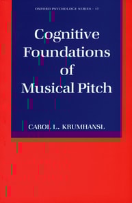 Cognitive Foundations of Musical Pitch