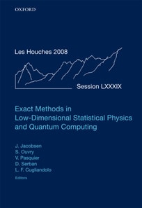 Exact Methods in Low-dimensional Statistical Physics and Quantum Computing