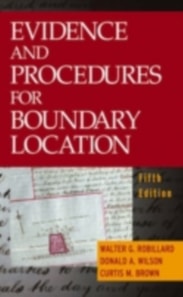 Evidence and Procedures for Boundary Location