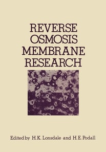 Reverse Osmosis Membrane Research