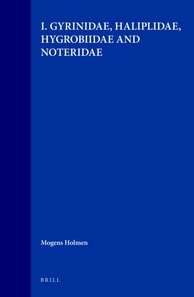 Aquatic Adephaga (Coleoptera) of Fennoscandia and Denmark