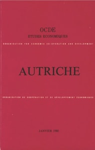 Etudes economiques de l'OCDE : Autriche 1980