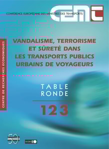 Tables Rondes CEMT Vandalisme, terrorisme et surete dans les transports publics urbains de voyageurs