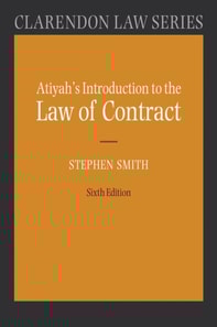 Atiyah's Introduction to the Law of Contract