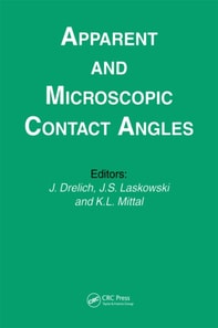 Apparent and Microscopic Contact Angles