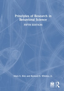 Principles of Research in Behavioral Science
