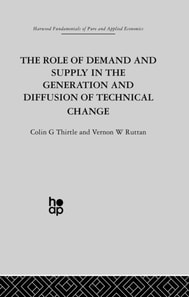 Role of Demand and Supply in the Generation and Diffusion of Technical Change