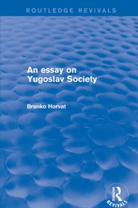 Essay on Yugoslav Society