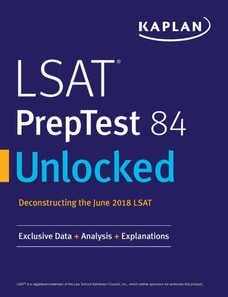 LSAT PrepTest 84 Unlocked