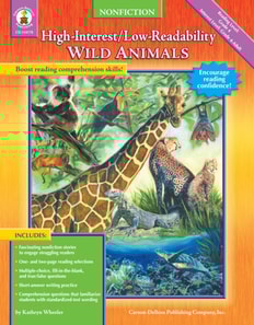 Wild Animals, Grades 4 - 8