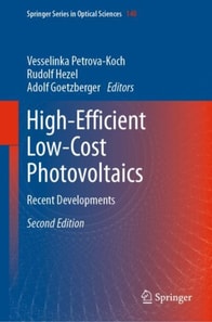 High-Efficient Low-Cost Photovoltaics