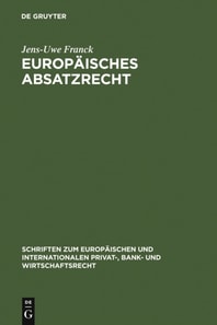 Europäisches Absatzrecht