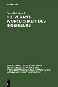 Die Verantwortlichkeit des Ingenieurs