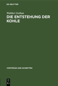 Die Entstehung der Kohle