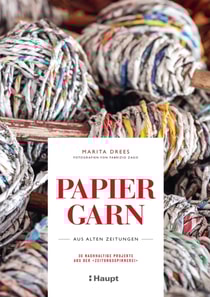 Papiergarn aus alten Zeitungen
