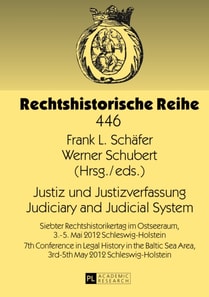 Justiz und Justizverfassung- Judiciary and Judicial System