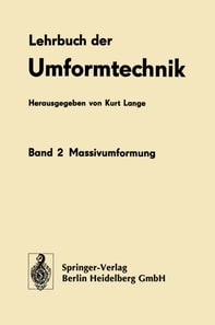Lehrbuch der Umformtechnik