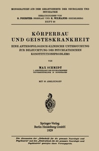 Körperbau und Geisteskrankheit