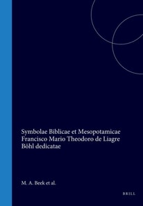 Symbolae Biblicae et Mesopotamicae