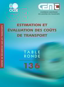 Tables Rondes CEMT Estimation et evaluation des couts de transport