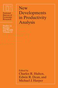 New Developments in Productivity Analysis