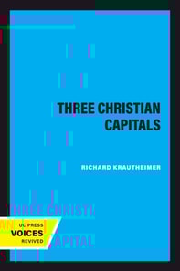 Three Christian Capitals
