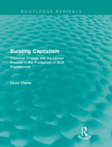 Building Capitalism (Routledge Revivals)