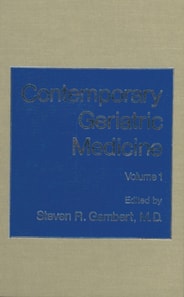 Contemporary Geriatric Medicine