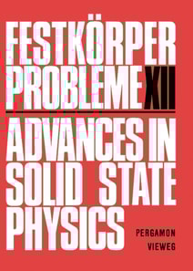 Advances in Solid State Physics