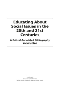 Educating about Social Issues in the 20th and 21st Centuries