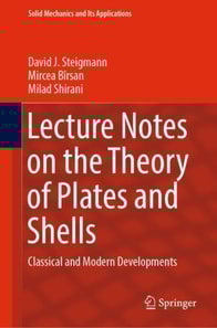 Lecture Notes on the Theory of Plates and Shells
