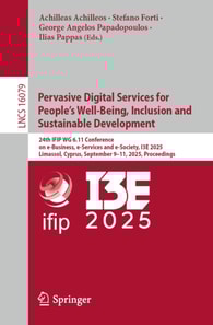 Pervasive Digital Services for People's Well-Being, Inclusion and Sustainable Development