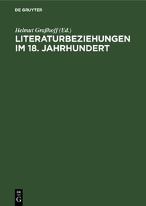Literaturbeziehungen im 18. Jahrhundert
