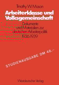 Arbeiterklasse und Volksgemeinschaft