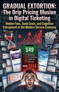 Gradual Extortion: The Drip Pricing Illusion in Digital Ticketing