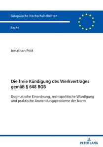 Die freie Kuendigung des Werkvertrages gemaeß § 648 BGB