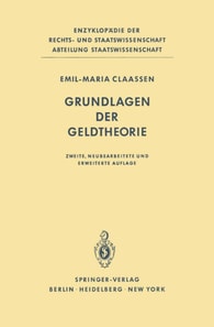 Grundlagen der Geldtheorie