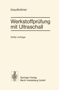 Werkstoffprüfung mit Ultraschall