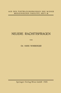 Neuere Rachitisfragen
