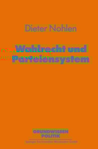 Wahlrecht und Parteiensystem