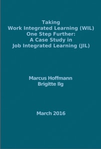 Taking Work Integrated Learning (WIL) One Step Further: A Case Study in Job Integrated Learning (JIL)