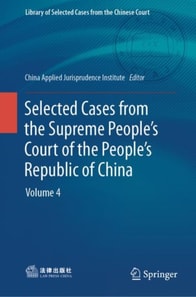 Selected Cases from the Supreme People's Court of the People's Republic of China