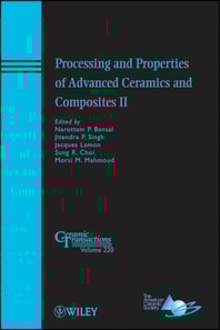 Processing and Properties of Advanced Ceramics and Composites II