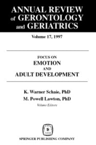 Annual Review of Gerontology and Geriatrics, Volume 17, 1997