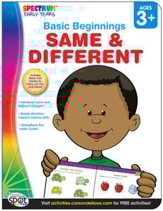 Same & Different, Ages 3 - 6