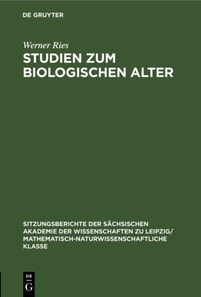 Studien zum biologischen Alter