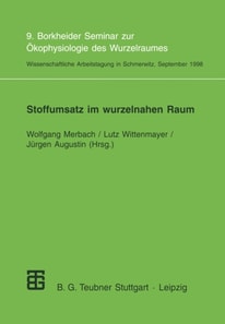 Stoffumsatz im wurzelnahen Raum
